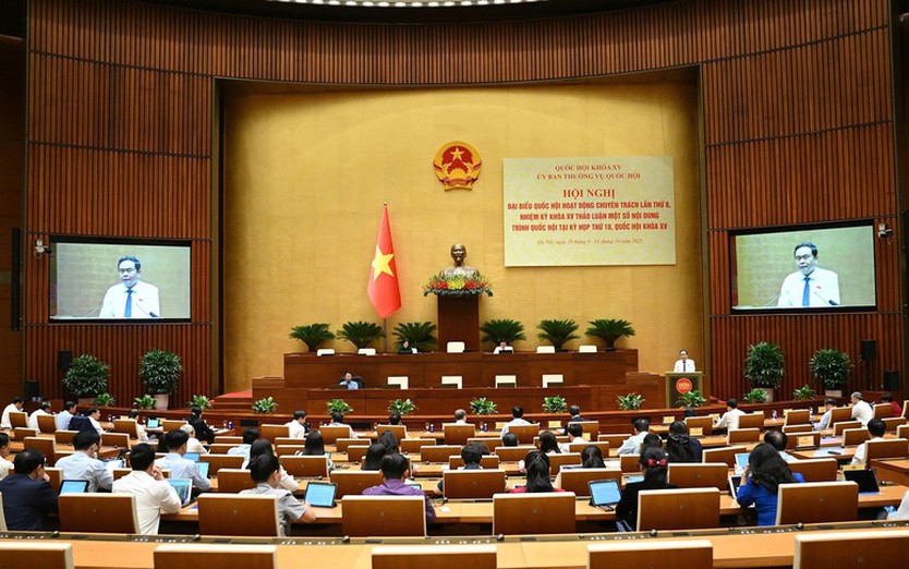 Khai mạc Kỳ họp thứ 10, Quốc hội khóa XV; đồng thời, thực hiện việc tổng kết nhiệm kỳ khóa XV - Ảnh 7.