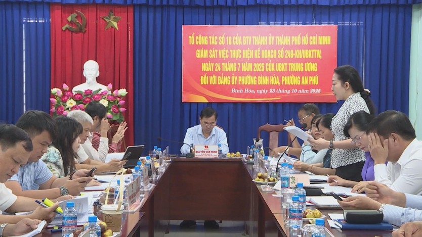 Thành ủy giám sát công tác lãnh đạo chỉ đạo và tổ chức mô hình chính quyền 2 cấp- Ảnh 2.