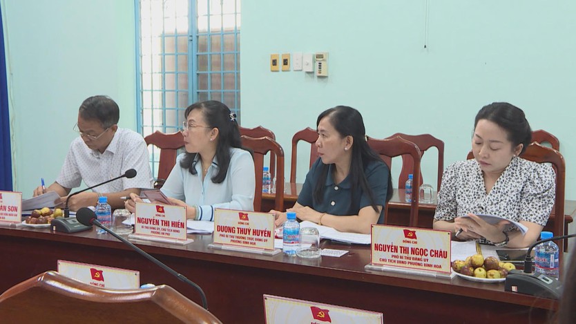 Thành ủy giám sát công tác lãnh đạo chỉ đạo và tổ chức mô hình chính quyền 2 cấp- Ảnh 1.