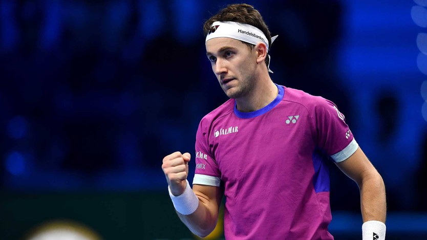 Casper Ruud vào tứ kết ATP 500 Thuỵ Sĩ- Ảnh 1.