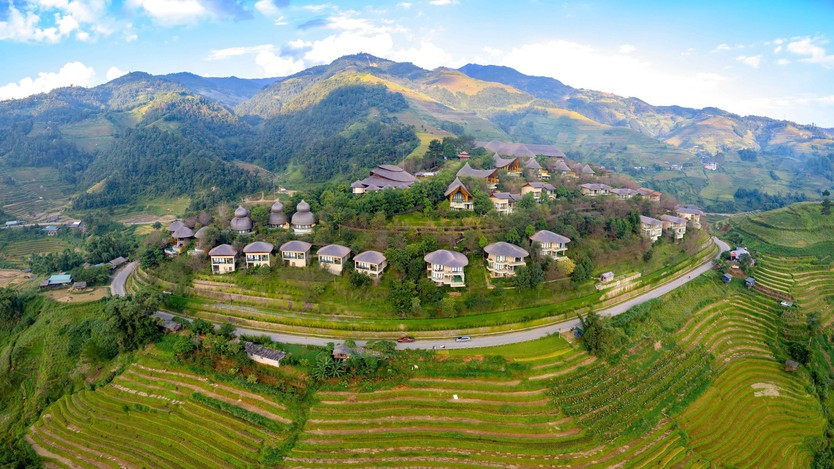 Đẹp nao lòng bức tranh mùa lúa chín ở Mù Cang Chải- Ảnh 3.