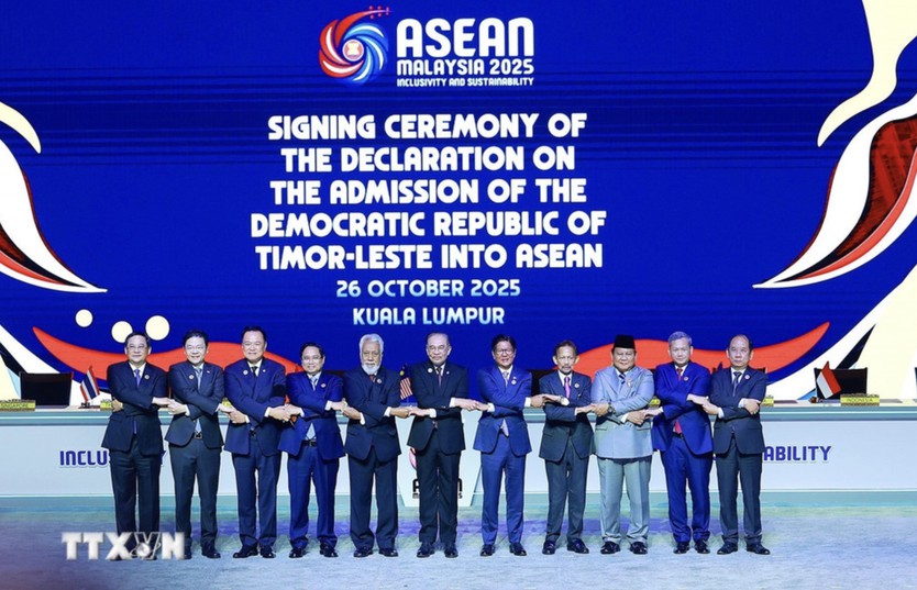 Hội nghị Cấp cao ASEAN 47: Timor Leste chính thức trở thành thành viên thứ 11 của ASEAN - Ảnh 1.