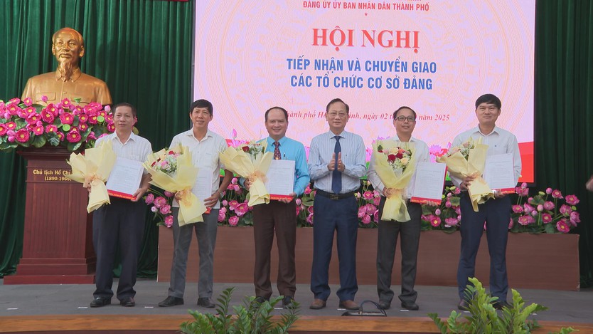 UBND TP. Hồ Chí Minh: Tiếp nhận và chuyển giao nhiều tổ chức đảng, đảng viên trực thuộc - Ảnh 3.
