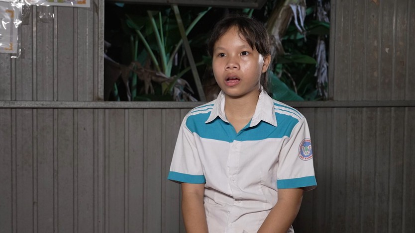 Mẫn Thi: Cô học trò nhỏ khiến trường quay rơi nước mắt - Mái ấm gia đình Việt- Ảnh 5.