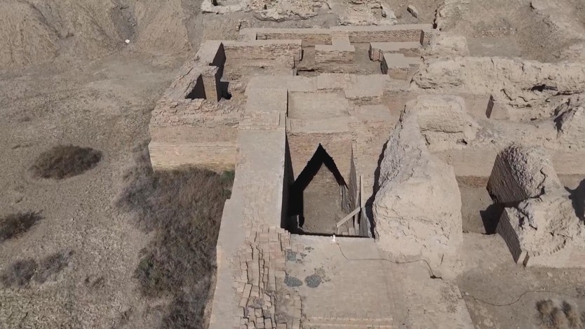 Biến đổi khí hậu đe dọa di tích Iraq - Ảnh 1.