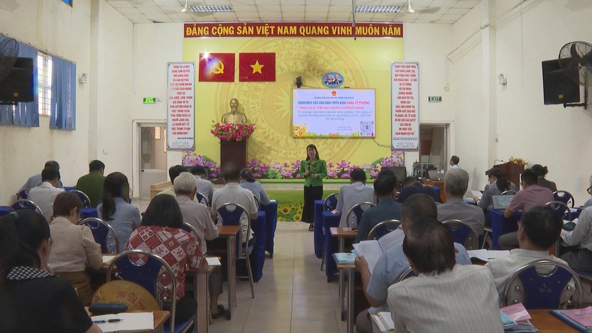 Phường Tân Sơn Hòa triển khai công tác bầu cử Quốc hội và Hội đồng nhân dân các cấp - Ảnh 1.