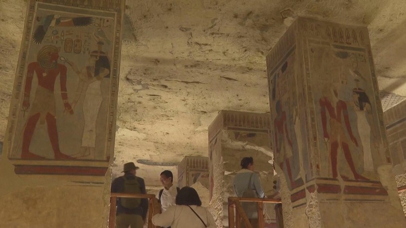 Ai Cập mở cửa lăng mộ Amenhotep III, lớn nhất trong ''Thung lũng các vị vua''- Ảnh 1.