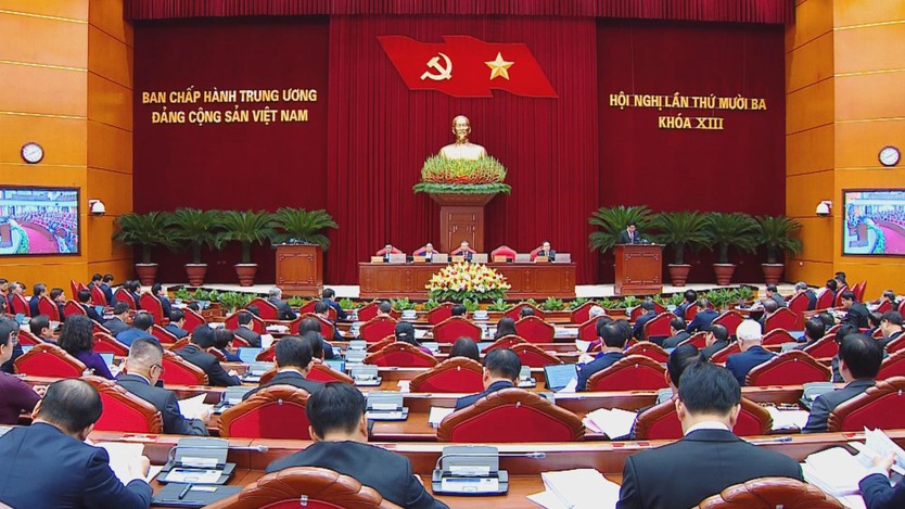 Khai mạc Hội nghị lần thứ 13 Ban Chấp hành Trung ương Đảng khóa XIII - Ảnh 1.