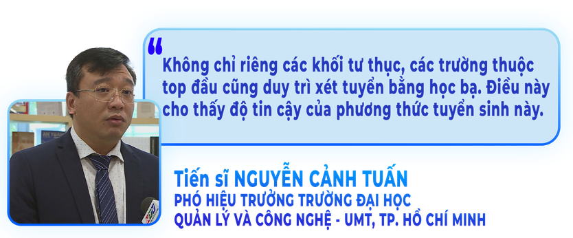 Xét tuyển học bạ: Giữ để khuyến khích hay bỏ để siết chất lượng - Ảnh 3.