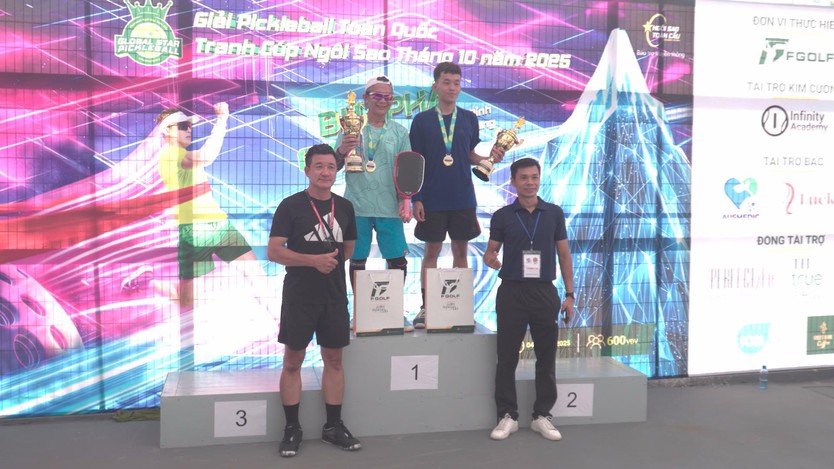 Nhiều dấu ấn đáng nhớ tại Giải Pickleball Toàn quốc - Cúp Ngôi Sao tháng 10/2025- Ảnh 6.