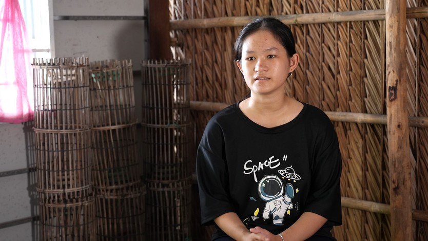 Diễm Quỳnh: Em ước mơ thành công an để lo cho mẹ, bảo vệ mọi người - Mái ấm gia đình Việt- Ảnh 6.