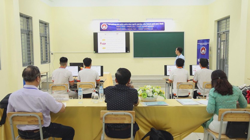 Tổ chức Hội giảng Nhà giáo 2025 nâng cao chất lượng giáo dục nghề nghiệp- Ảnh 6.