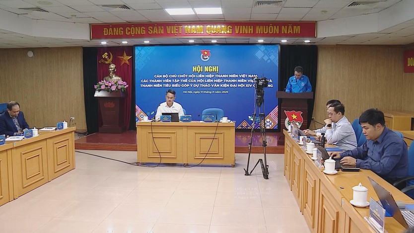 Thanh niên tiêu biểu góp ý vào dự thảo văn kiện Đại hội XIV của đảng - Ảnh 1.