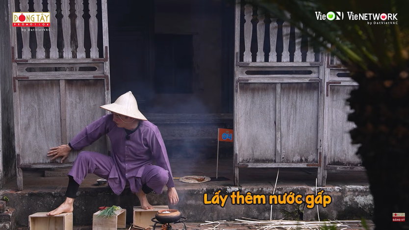 Cody Nam Võ bị HIEUTHUHAI “chơi dơ”, Ngô Kiến Huy nấu cháo thành cơm - 2 Ngày 1 Đêm mùa 4 - tập 88 - Ảnh 3.
