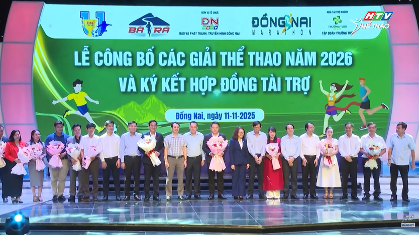 Đồng Nai công bố các giải thể thao lớn năm 2026 - Ảnh 2.