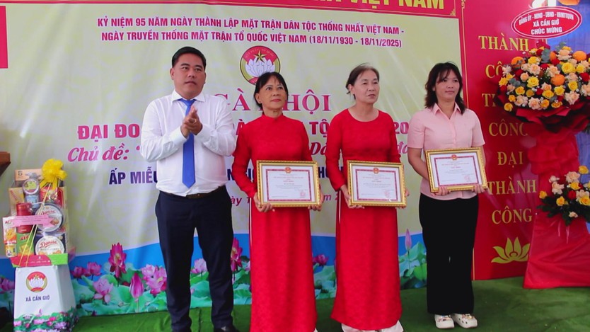 Xã Cần Giờ tổ chức Ngày hội Đại đoàn kết toàn dân tộc năm 2025- Ảnh 2.