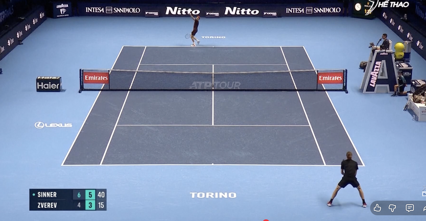 Jannik Sinner vào bán kết ATP Finals 2025 - Ảnh 1.