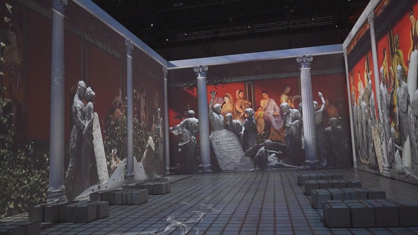 Tái hiện thành phố Pompeii qua công nghệ thực tế ảo - Ảnh 3.