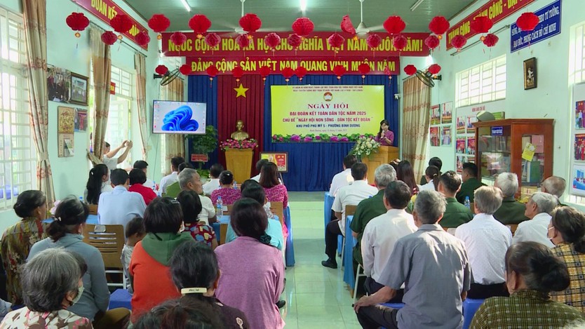Phường Bình Dương tổ chức Ngày hội Đại đoàn kết toàn dân tộc tại Khu phố Phú Mỹ 5- Ảnh 2.