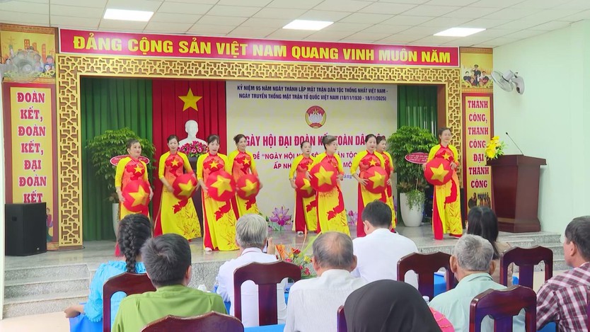 Ngày hội Đại đoàn kết toàn dân tộc tại ấp Nhân Trí, xã Xuyên Mộc: Hướng đến mục tiêu "An ninh - An sinh - An dân"- Ảnh 3.
