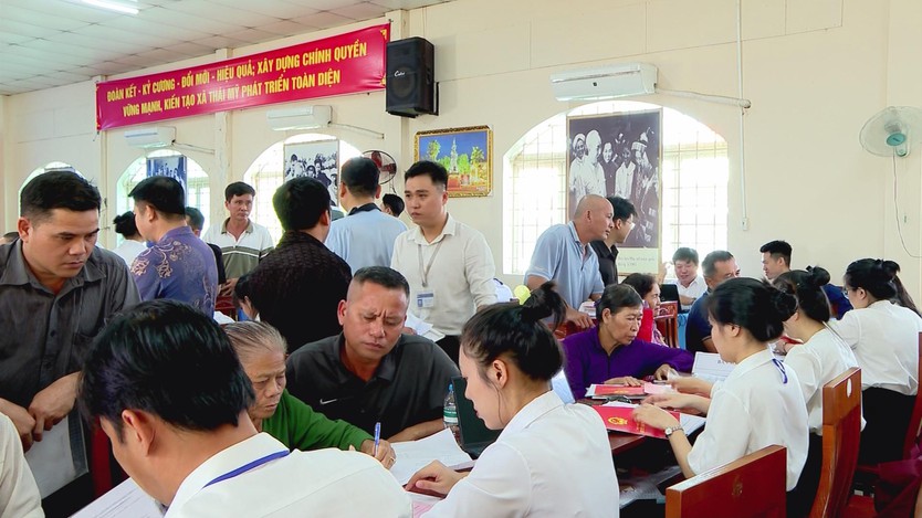 Xã Thái Mỹ chi trả bồi thường cho các hộ dân bị ảnh hưởng dự án cao tốc TP. Hồ Chí Minh - Mộc Bài- Ảnh 5.