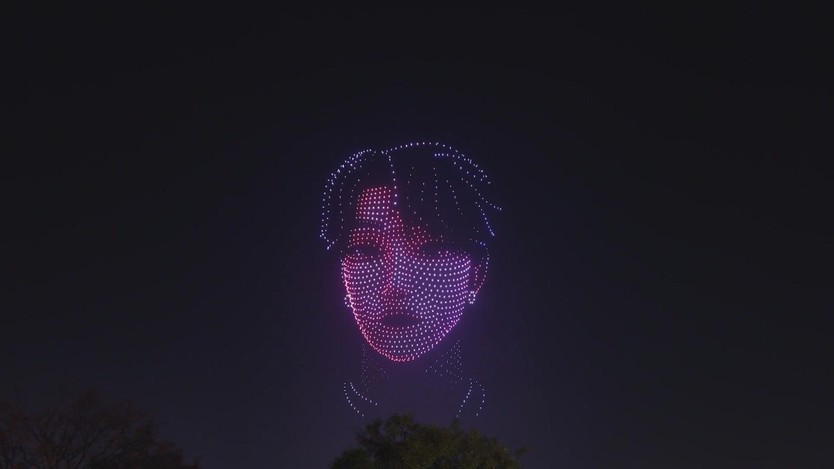 Seoul rực sáng với 2.000 drone K-Pop Demon Hunters - Ảnh 1.