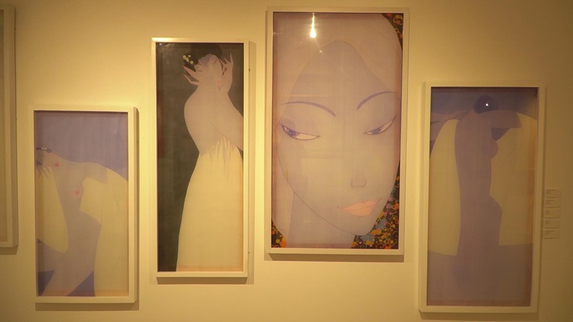 Những “nàng lụa” của họa sĩ Bùi Tiến Tuấn tại Thái Công Art Gallery - Ảnh 3.
