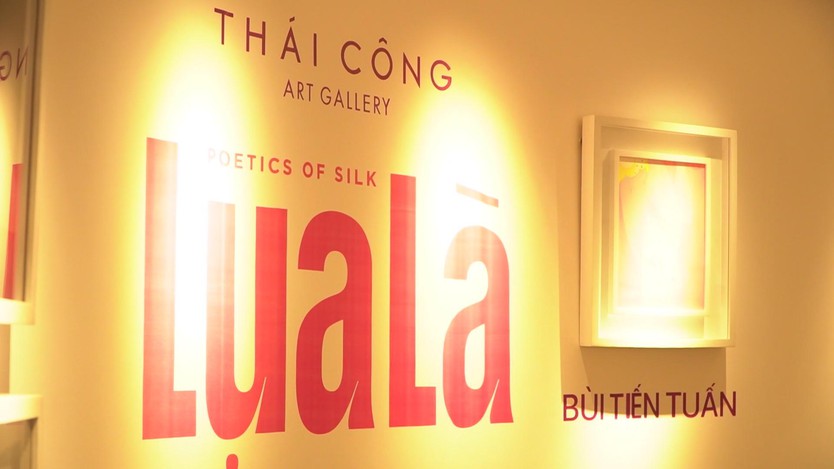 Những “nàng lụa” của họa sĩ Bùi Tiến Tuấn tại Thái Công Art Gallery - Ảnh 1.