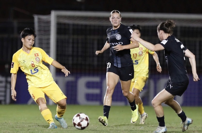 CLB nữ TP. Hồ Chí Minh kết thúc vòng bảng AFC Champions League - Ảnh 1.