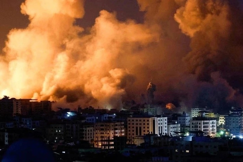 Israel tiếp tục không kích Gaza bất chấp lệnh ngừng bắn- Ảnh 1.