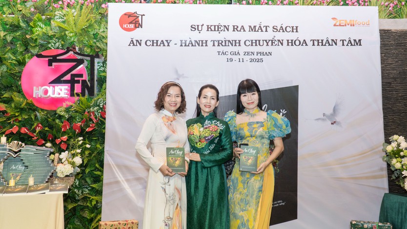 Ra mắt sách “Ăn Chay – Hành trình chuyển hóa thân tâm”  - Ảnh 4.