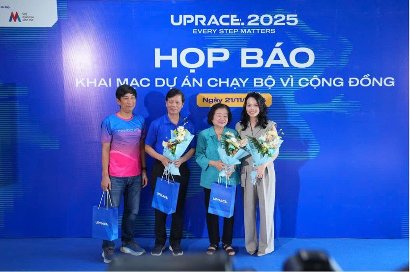 Dự án UPRACE khởi động mùa mới, khi mỗi bước chạy thắp thêm một hy vọng - Ảnh 2.