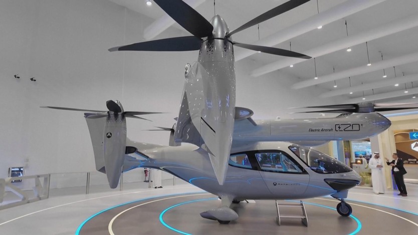 Taxi bay gây chú ý tạ triễn lãm Hàng không Dubai 2025  - Ảnh 5.