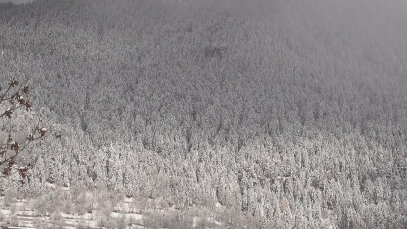 Tuyết phủ trắng dãy Alpes thuộc Pháp giữa mùa thu- Ảnh 2.