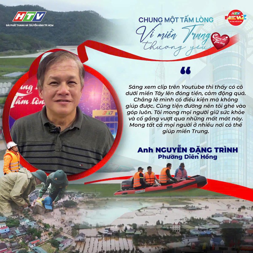 Những tấm lòng cao tuổi góp sức "Chung một tấm lòng: Vì miền Trung thương yêu"- Ảnh 1.