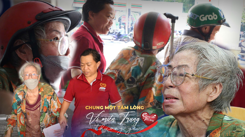 Những tấm lòng cao tuổi góp sức "Chung một tấm lòng: Vì miền Trung thương yêu"- Ảnh 5.