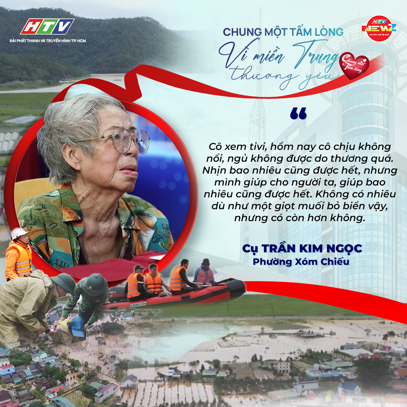 Những tấm lòng cao tuổi góp sức "Chung một tấm lòng: Vì miền Trung thương yêu"- Ảnh 2.