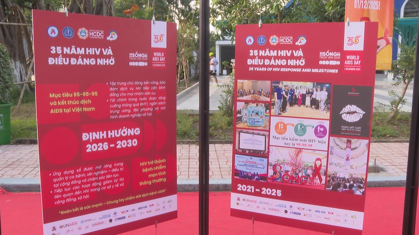 Lễ mít tinh cấp quốc gia hưởng ứng 35 năm Việt Nam ứng phó HIV/AIDS - Ảnh 3.
