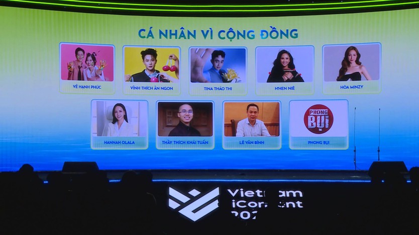 Hòa Minzy được vinh danh tại giải thưởng nhà sáng tạo nội dung số việt nam 2025 - Ảnh 1.