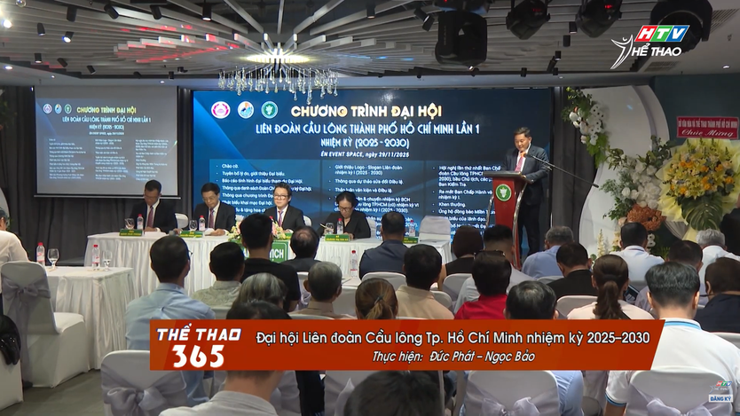 Đại hội Liên đoàn Bóng đá và Liên đoàn Cầu lông TP. Hồ Chí Minh- Ảnh 1.