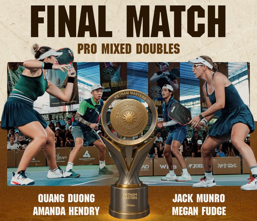 Các đại diện Việt Nam tại chung kết pickleball Việt Nam Masters 2025 - Ảnh 2.