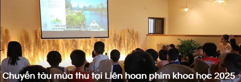 Chuyến tàu mùa thu: Từ đại sứ đến điều phối tại Liên hoan phim khoa học 2025 - Ảnh 6.