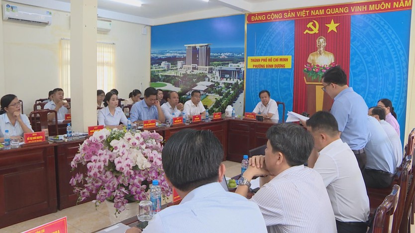Phường Bình Dương triển khai kế hoạch 249: Thành ủy giám sát tiến độ - Ảnh 2.