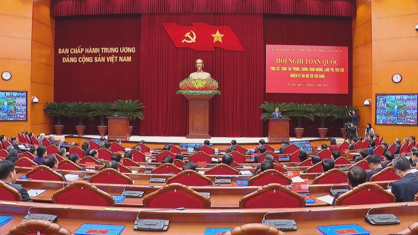 Tổng kết công tác phòng, chống tham nhũng, lãng phí, tiêu cực nhiệm kỳ Đại hội XIII- Ảnh 3.
