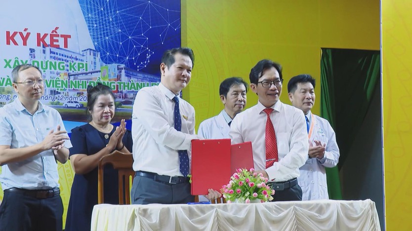 Bệnh viện Nhi đồng TP. Hồ Chí Minh ký kết hợp tác với Bệnh viện Đa khoa Bà Rịa- Ảnh 2.