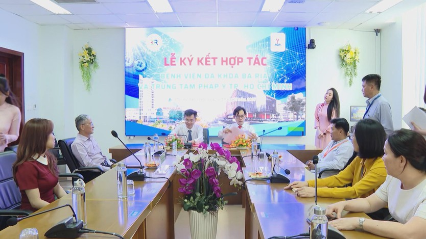 Bệnh viện Nhi đồng TP. Hồ Chí Minh ký kết hợp tác với Bệnh viện Đa khoa Bà Rịa- Ảnh 4.