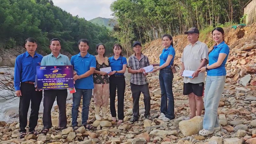 Quỹ Chung một tấm lòng: Hành trình san sẻ yêu thương và thắp lên niềm tin hướng về miền Trung- Ảnh 3.