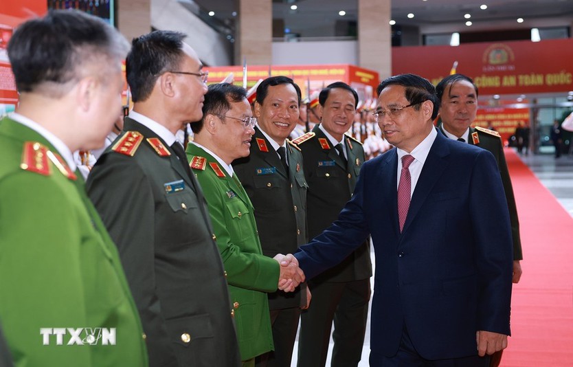Thủ tướng Phạm Minh Chính dự Hội nghị Công an toàn quốc lần thứ 81- Ảnh 1.