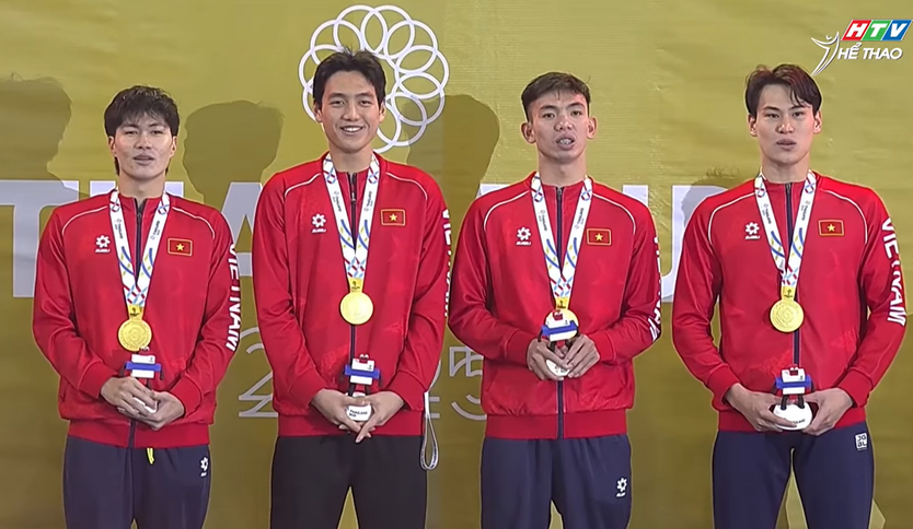 Bơi Việt Nam kết thúc mỹ mãn tại SEA Games 33  - Ảnh 1.