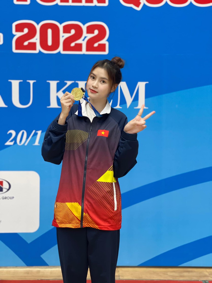 Các 'hot girl cung, kiếm' của Việt Nam xuất trận tại SEA Games - Ảnh 5.